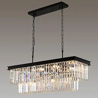 Crystal Chandeliers for Dining Room 11-Light