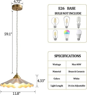 Ceramic Pendant Light