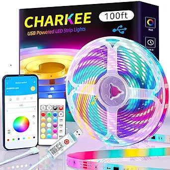 CHARKEE LED Lights 100ft