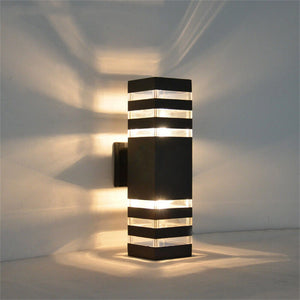 Modern Up Down LED 6 Tier Wall Light