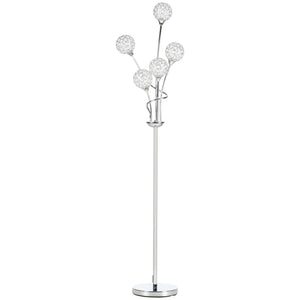 HOMCOM Modern Floor Lamp