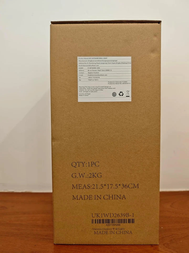 Motion Sensor Outdoor Wall Lights